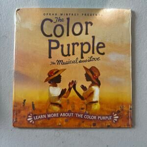 Oprah Winfrey Presents The Color Purple Broadway Musical Promotional CD New